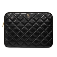 Guess PU Quilted 4G Metal Logo Computer Sleeve 13/14" Black