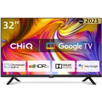 CHiQ L32H7G TV 32", HD, smart, Google TV, dbx-tv, Dolby Audio, Frameless