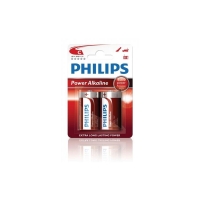 Philips Power Alkaline C/LR14 2KS LR14P2B/10 malé mono alkalické baterie