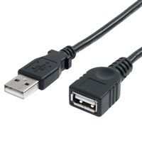 USB prodlužovací kabely