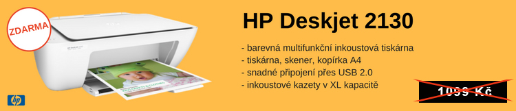 HP Deskjet zdarma k nákupu notebooku HP 250 G6