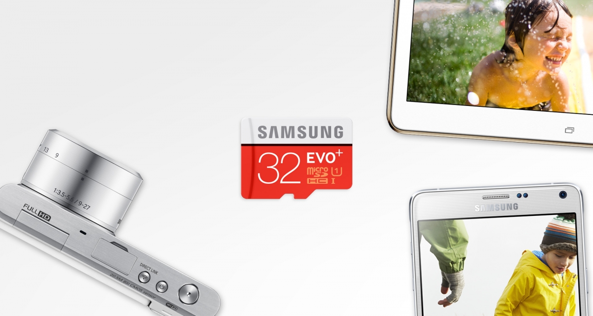 MicroSDXC Samsung EVO Plus pro každé chytré zařízení
