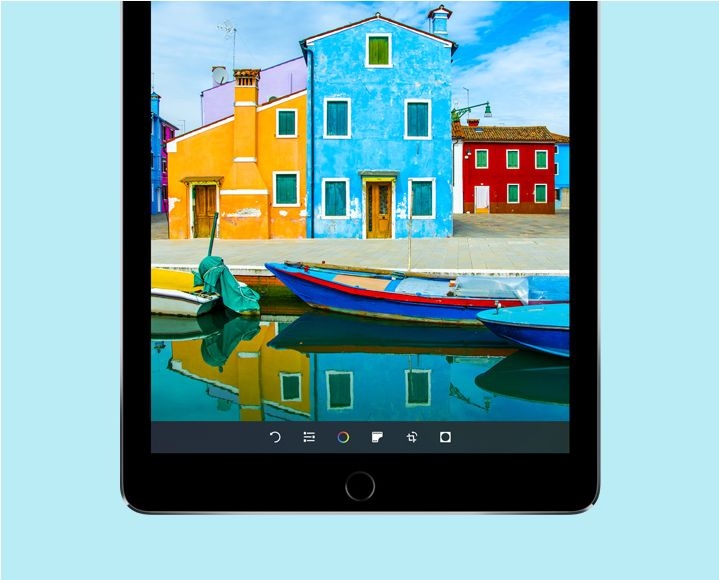 Tablet Apple iPad Pro s vysokou saturací barev