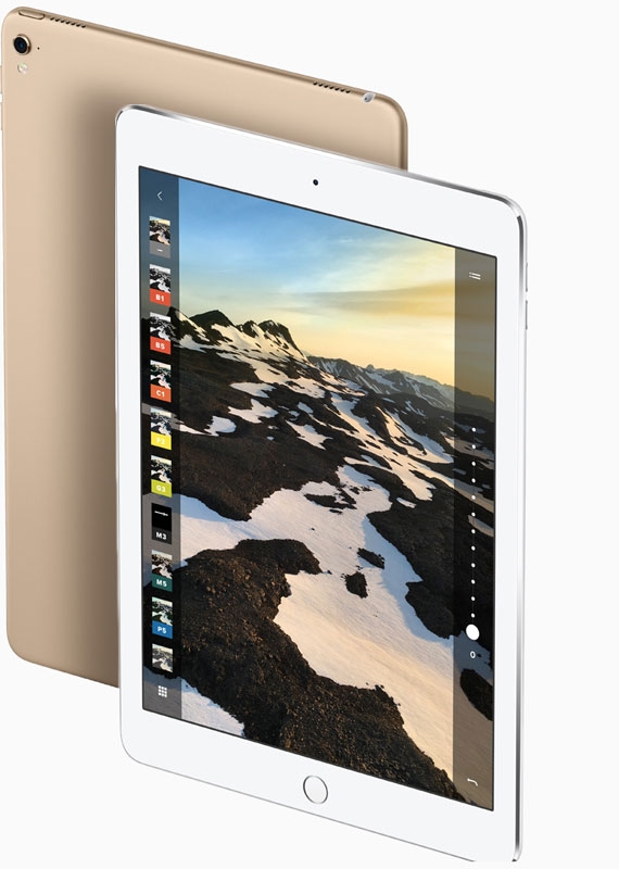 Tablet Apple iPad Pro s precizními fotoaparáty