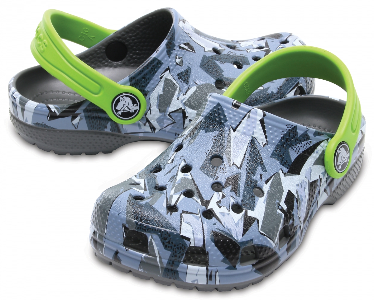 Dětské pantofle (nazouváky) Crocs Classic Graphic Clog Kids s klasickým pohodlým