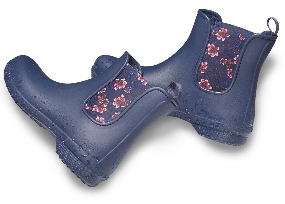 Dámské nízké holínky Crocs Freesail Chelsea Boot Women jako lehká a elegantní obuv do města