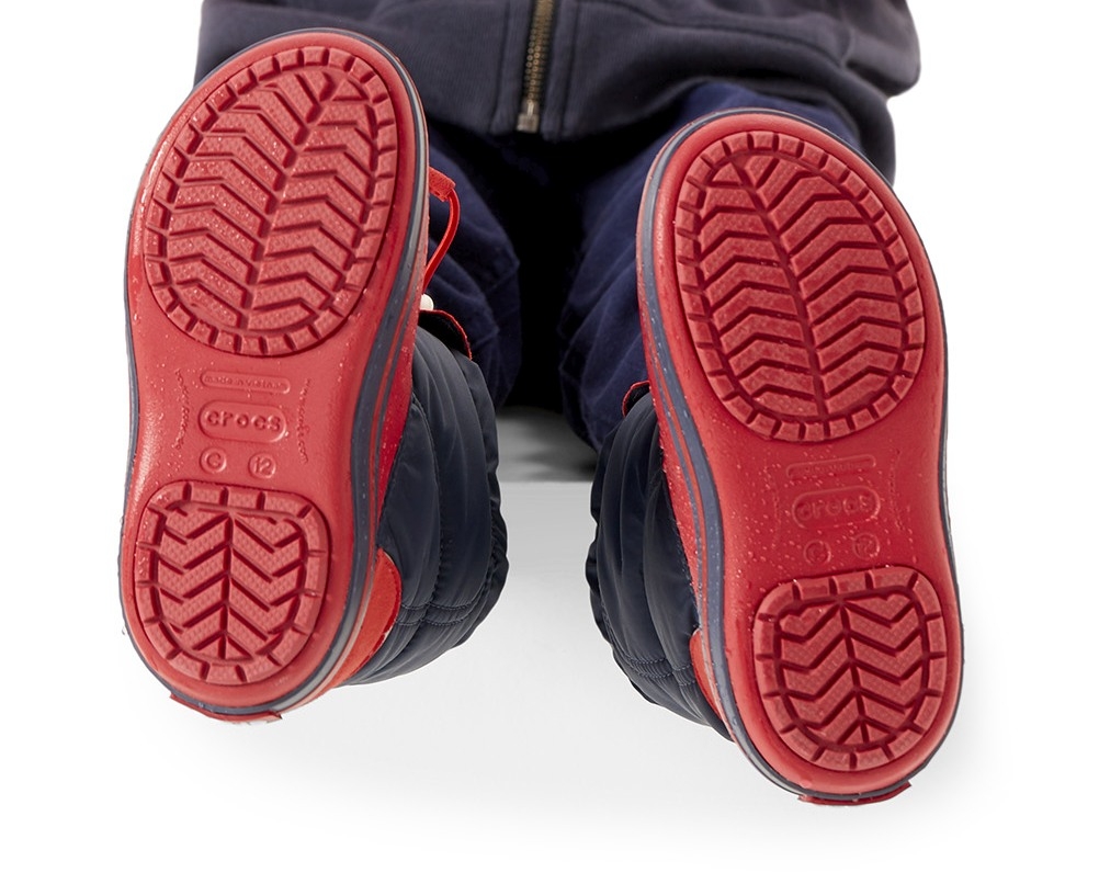 Dětské sněhule Crocs Crocband LodgePoint Boot Kids s maximálním pohodlím i bezpečím