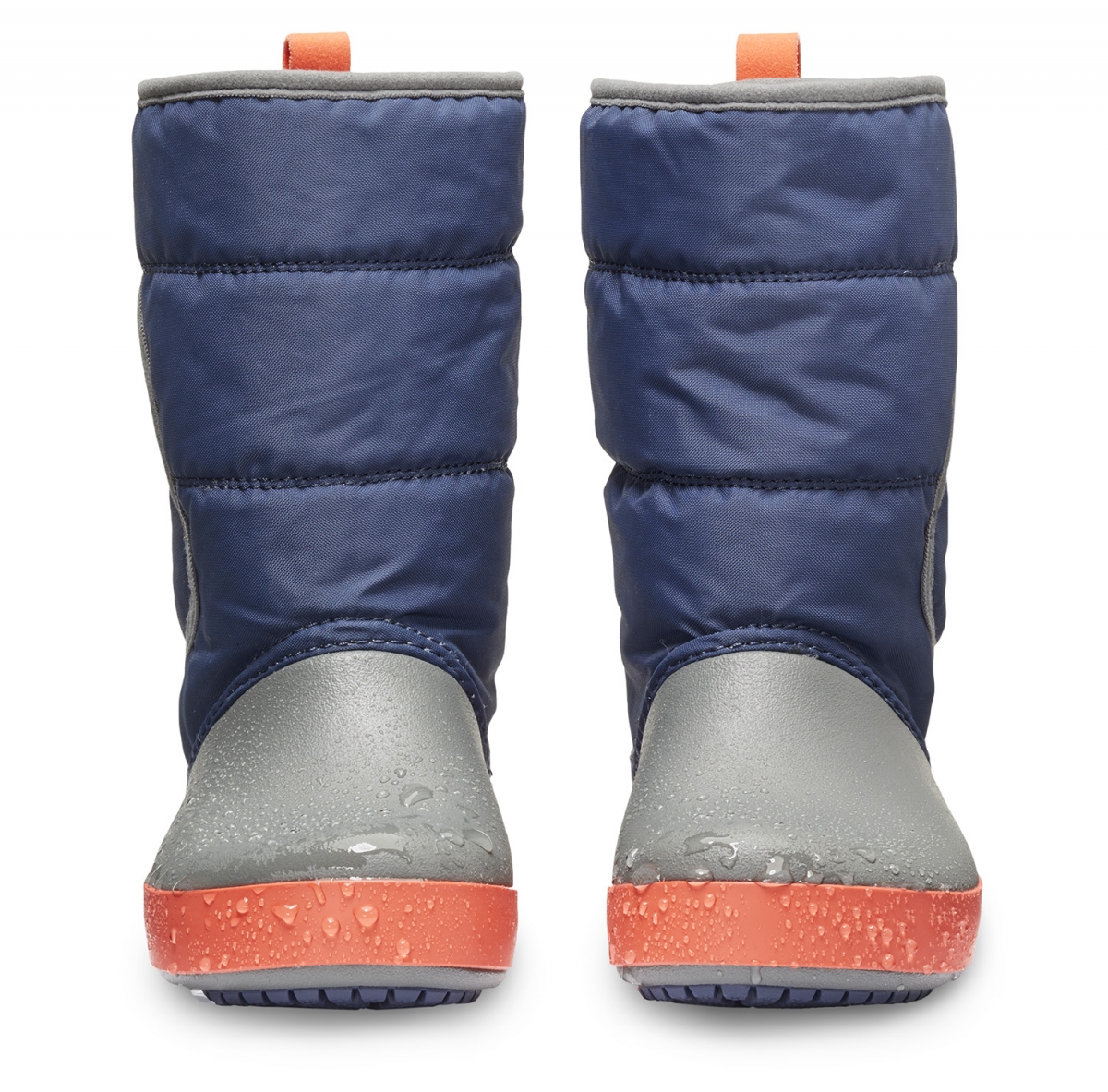 V teple a v suchu s dětskými sněhulemi Crocs LodgePoint Snow Boot Kids