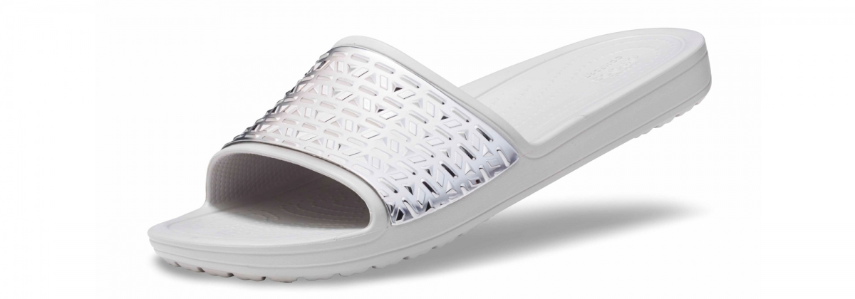 Zažijte každodenní eleganci s obuví Crocs Sloane Graphic Etchet Slide