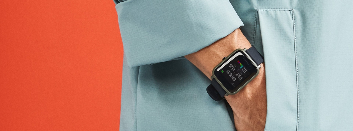 Chytré hodinky v češtině (fitness náramek) Xiaomi Amazfit Bip s jednoduchou konektivitou s telefonem