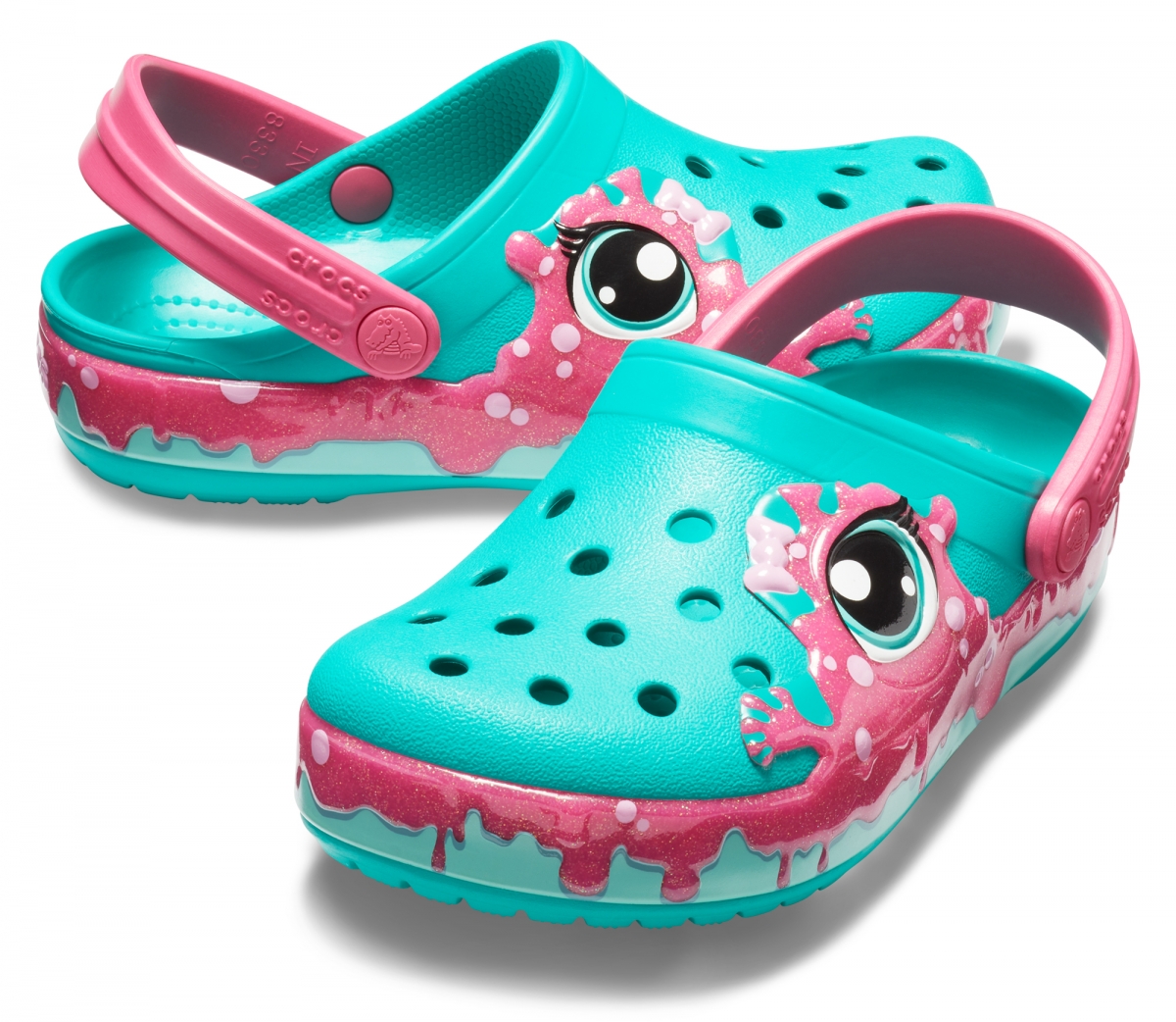 Dětské pantofle Crocs Fun Lab Slime Band Clog Kids s pohodlím a bezpečností