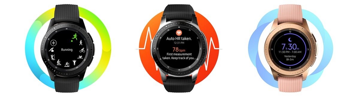 Chytré hodinky Samsung Galaxy Watch R800 pro dohled nad zdravím životním stylem