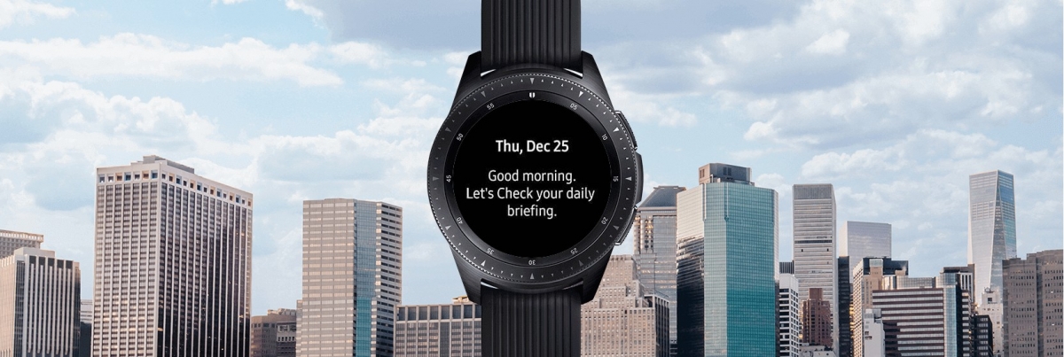 Chytré hodinky Samsung Galaxy Watch R800 s osobním asistentem