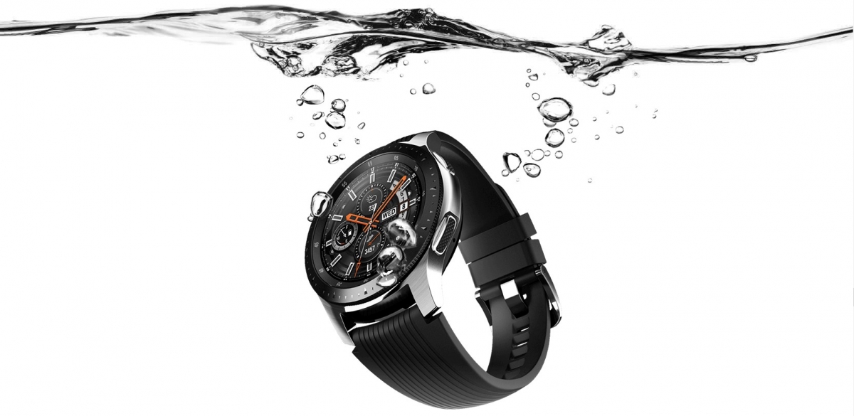 Chytré hodinky Samsung Galaxy Watch R800 s vodotěsností do 50 metrů