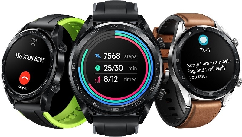 Chytré hodinky Huawei Watch GT podporující notifikace různých aplikací