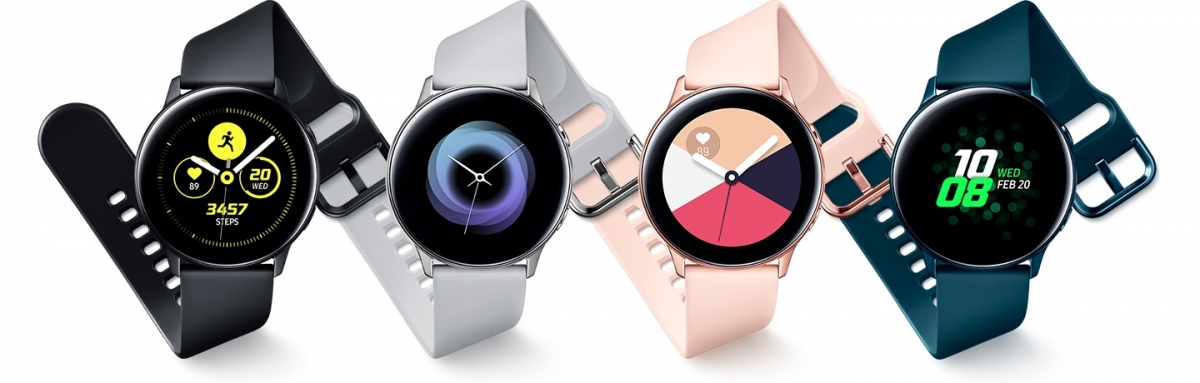 Chytré hodinky Samsung Galaxy Watch Active pro aktivní životní styl