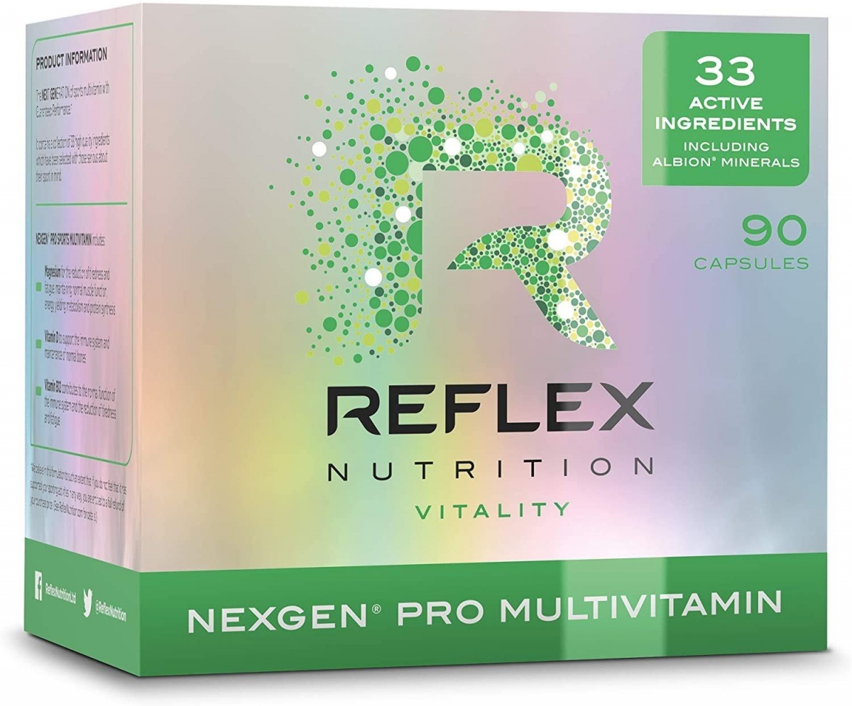 Multivitamín Reflex Nutrition Nexgen Pro 90 kapslí