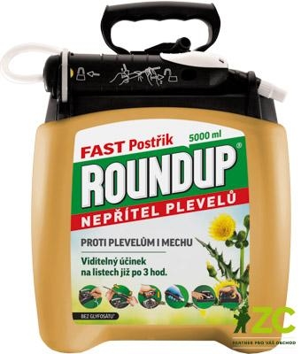 Roundup Fast / bez glyfosátu - 5 l rozprašovač /P&GO 2/